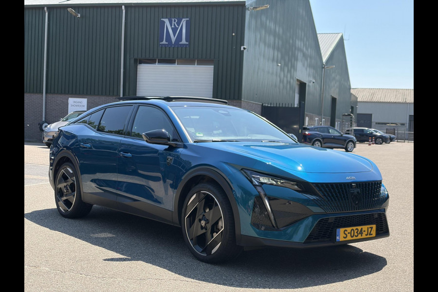 Peugeot 408 1.6 HYbrid GT 225 EAT8 First Edition FULL OPTION!| PANO| FOCAL AUDIO| MEMORY STOEL| 360 CAMERA| ADAPTIVE CRUISE CONTROL| STOEL + STUURVERWARMING| ELEKTRISCHE ACHTERKLEP| RIJKLAAR GELEVERD INCL. 12 MND BOVAG GARANTIE