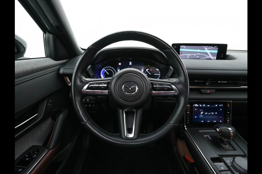 Mazda MX-30 e-SkyActiv 145 Luxury 36 kWh {SoH-92%} (INCL-BTW) *HEATPUMP | PANO | LEATHER-MAZTEX | BOSE-AUDIO | HEAD-UP | ADAPTIVE-CRUISE | BLINDSPOT | FULL-LED | KEYLESS | TOPVIEW | DAB+ | NAVI-FULLMAP | DIGI-COCKPIT | HEATED-SEATS | 18"ALU*