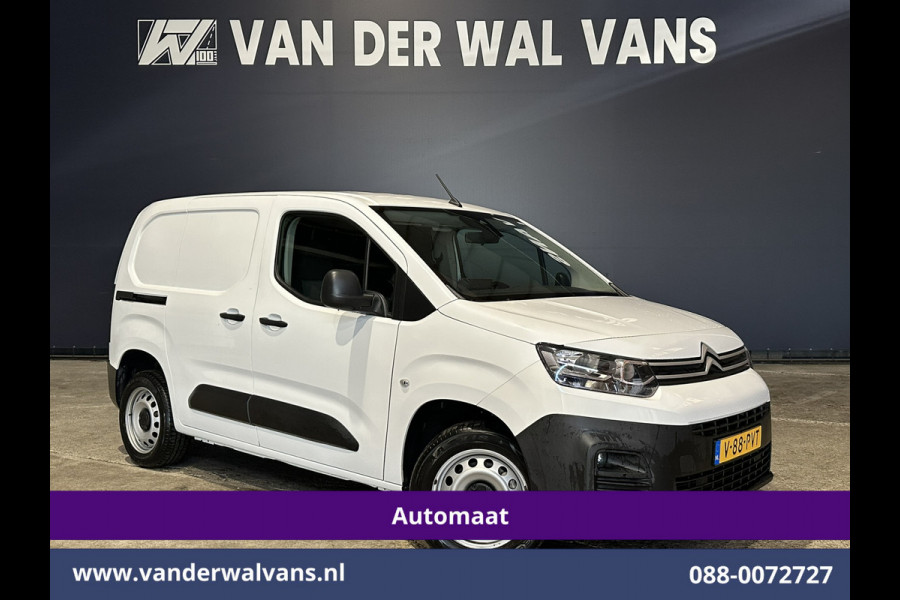 Citroën Berlingo 1.2 PureTech 130pk Automaat Benzine L1H1 Euro6 Airco | 2x zijdeur | Camera | Apple Carplay Android Auto, Cruisecontrol, Parkeersensoren