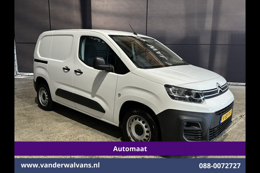 Citroën Berlingo 1.2 PureTech 130pk Automaat Benzine L1H1 Euro6 Airco | 2x zijdeur | Camera | Apple Carplay Android Auto, Cruisecontrol, Parkeersensoren