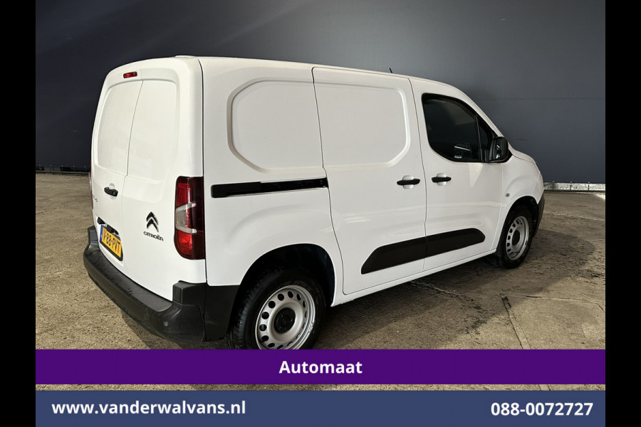 Citroën Berlingo 1.2 PureTech 130pk Automaat Benzine L1H1 Euro6 Airco | 2x zijdeur | Camera | Apple Carplay Android Auto, Cruisecontrol, Parkeersensoren
