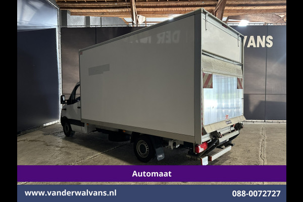 Mercedes-Benz Sprinter 317 CDI 170pk 9G-Tronic Automaat Bakwagen Laadklep 21m3 KUUB Zijdeur Euro6 Airco | Lat om Lat betimmering | Leder Bijrijdersbank