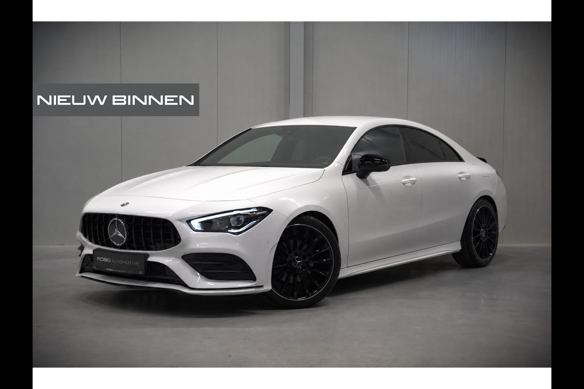 Mercedes-Benz CLA-Klasse 180 Premium Plus | Stoelverwarming | Parkeersensoren | Navigatie | Ambiance Verlichting | Cruise Control | Keyless | Camera | Climate Control | Dodehoekdetectie | Dealer Onderhouden