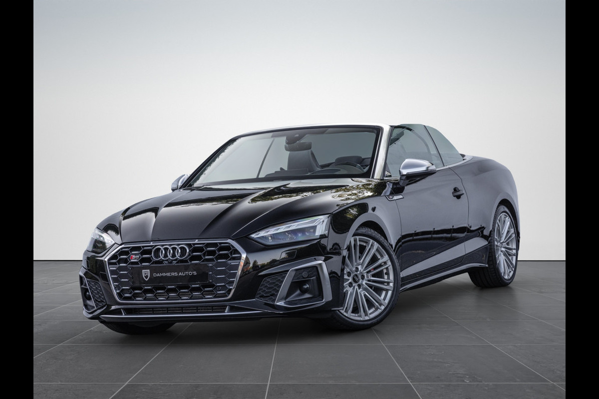 Audi S5 Cabriolet 3.0 TFSI 354pk Quattro S-stoelen B&O Carbon HuD Trekhaak