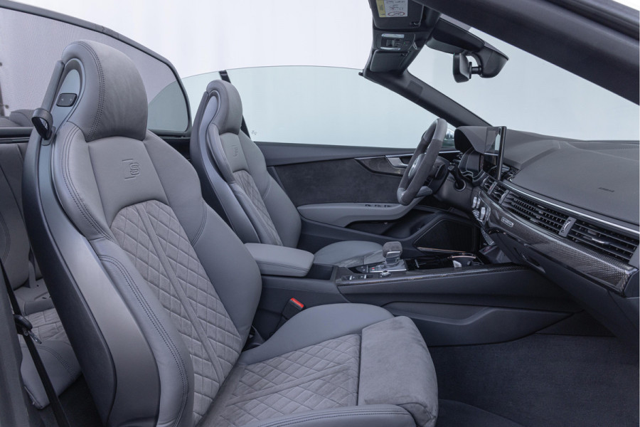 Audi S5 Cabriolet 3.0 TFSI 354pk Quattro S-stoelen B&O Carbon HuD Trekhaak