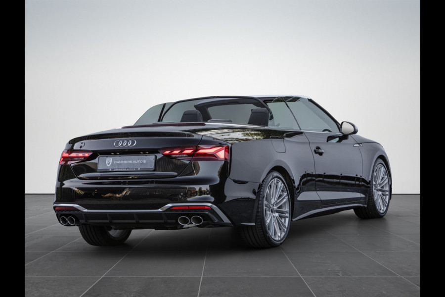 Audi S5 Cabriolet 3.0 TFSI 354pk Quattro S-stoelen B&O Carbon HuD Trekhaak