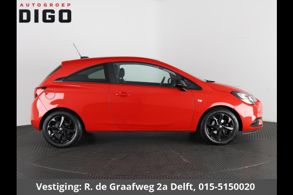 Opel Corsa 1.4 Black Edition *Garantie tot 05-2028! | Apple Carplay & AndroidAUTO | Trekhaak | Parkeersensoren | Privacy Glass |