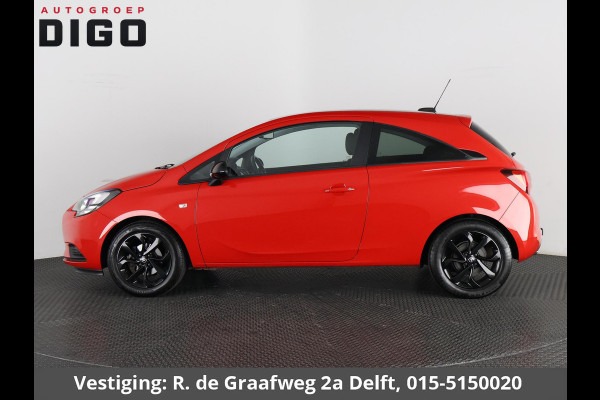 Opel Corsa 1.4 Black Edition *Garantie tot 05-2028! | Apple Carplay & AndroidAUTO | Trekhaak | Parkeersensoren | Privacy Glass |