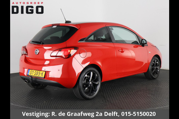Opel Corsa 1.4 Black Edition *Garantie tot 05-2028! | Apple Carplay & AndroidAUTO | Trekhaak | Parkeersensoren | Privacy Glass |