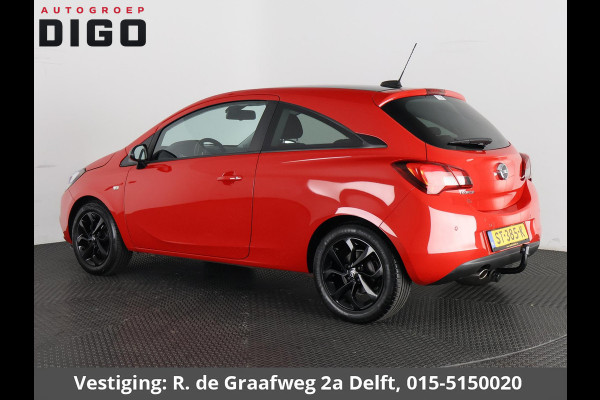 Opel Corsa 1.4 Black Edition *Garantie tot 05-2028! | Apple Carplay & AndroidAUTO | Trekhaak | Parkeersensoren | Privacy Glass |