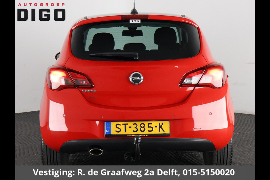 Opel Corsa 1.4 Black Edition *Garantie tot 05-2028! | Apple Carplay & AndroidAUTO | Trekhaak | Parkeersensoren | Privacy Glass |