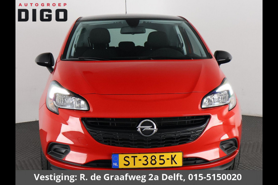 Opel Corsa 1.4 Black Edition *Garantie tot 05-2028! | Apple Carplay & AndroidAUTO | Trekhaak | Parkeersensoren | Privacy Glass |