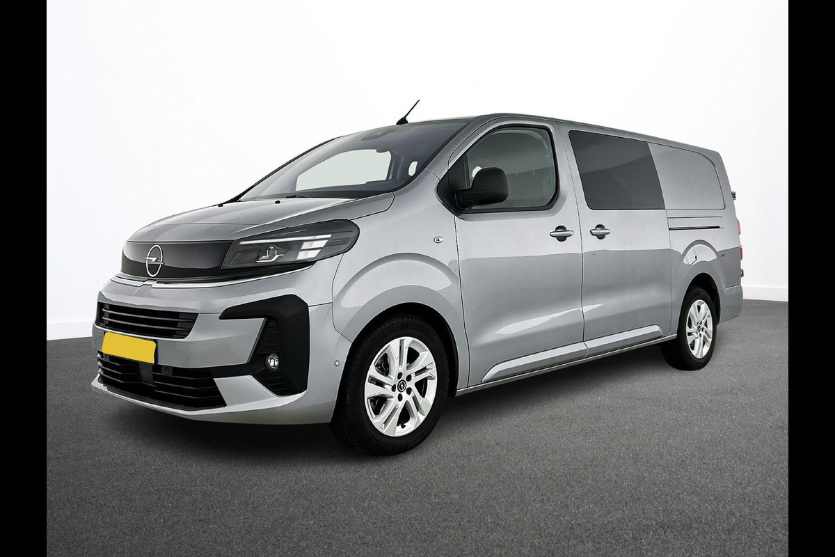 Opel Vivaro 2.0 Diesel 180 S&S L3 Automaat Dubbele Cabine 2 schuifdeuren Android Auto/Apple CarPlay Navigatie Keyless Entry&Start Climate Control Camera Cruise Control Houten afwerking laadruimte Trekhaak lichtmetalen velgen