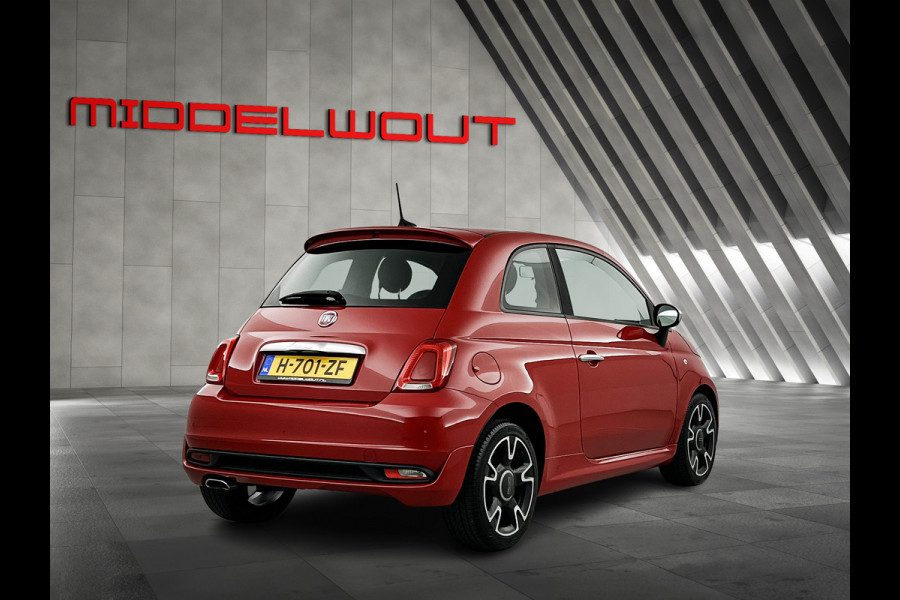 Fiat 500 1.0 Rockstar Pano-dak/Digi.Dash/Leder/Climate/Navi/ORG NL