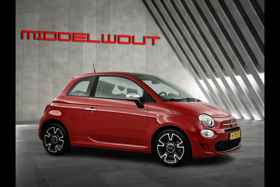 Fiat 500 1.0 Rockstar Pano-dak/Digi.Dash/Leder/Climate/Navi/ORG NL