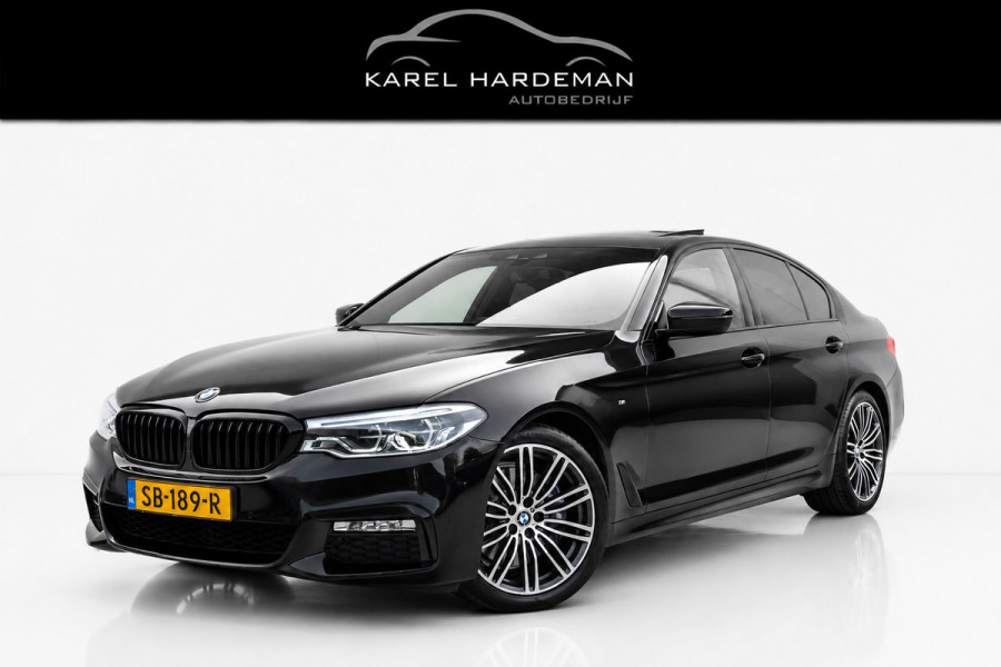 BMW 5 Serie 530i High Executive | M-pakket | Elek. voorstoelen met geheugen | Stoelverwarming | Panoramadak | Klepsysteem