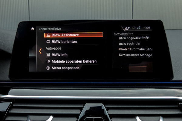 BMW 5 Serie 530i High Executive | M-pakket | Elek. voorstoelen met geheugen | Stoelverwarming | Panoramadak | Klepsysteem