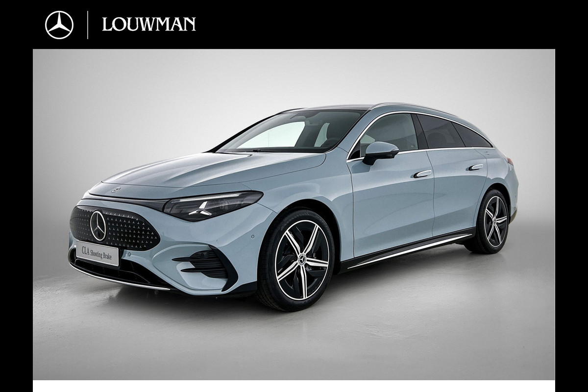 Mercedes-Benz CLA-Klasse Shooting Brake 250+ Business Solution AMG 85 kWh | Trekhaak | Vast panoramadak | Warmtewerend, donkergetint glas | URBAN GUARD | 18 inch vijfspaaks lichtmetalen AMG-velgen |