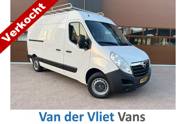Opel Movano 2.3 CDTI 131pk E6 L2H2 BPM Vrij! Lease €236 p/m, Imperiaal+Trap , Navi, PDC, Airco, Trekhaak, Cruise controle, Onderhoudshistorie aanwezig