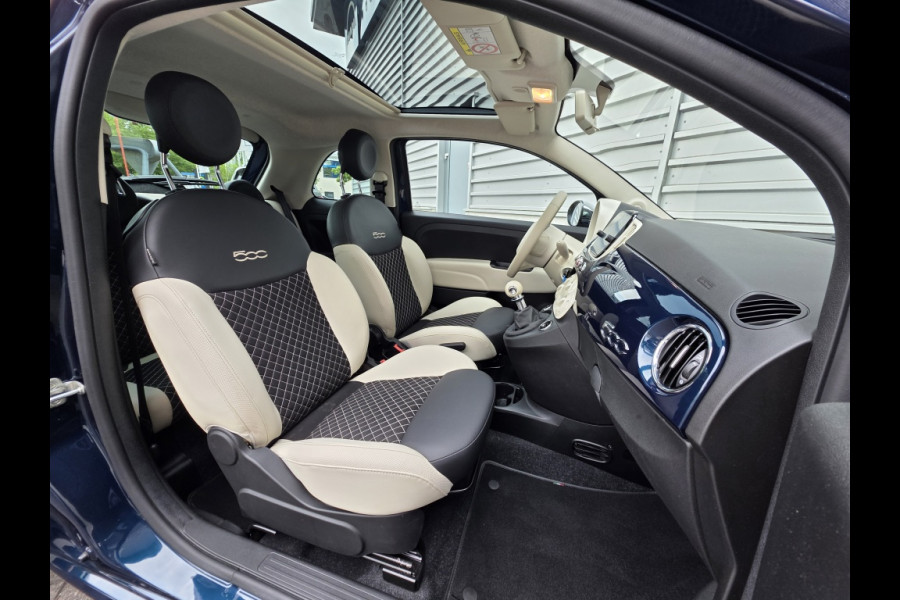 Fiat 500 70PK Hybrid | Dolcevita | Apple Carpl. Andr. Auto | Panoramadak |