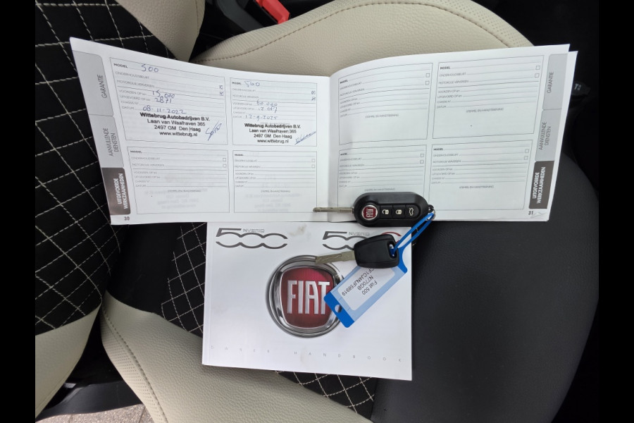 Fiat 500 70PK Hybrid | Dolcevita | Apple Carpl. Andr. Auto | Panoramadak |