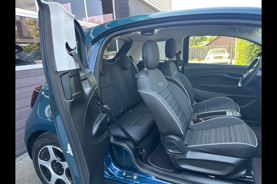 Fiat 500 3+1 Passion 42 kWh, Automaat, Navi, CarPlay, Cruise, Bluetooth, NAP, SOH 91.3%