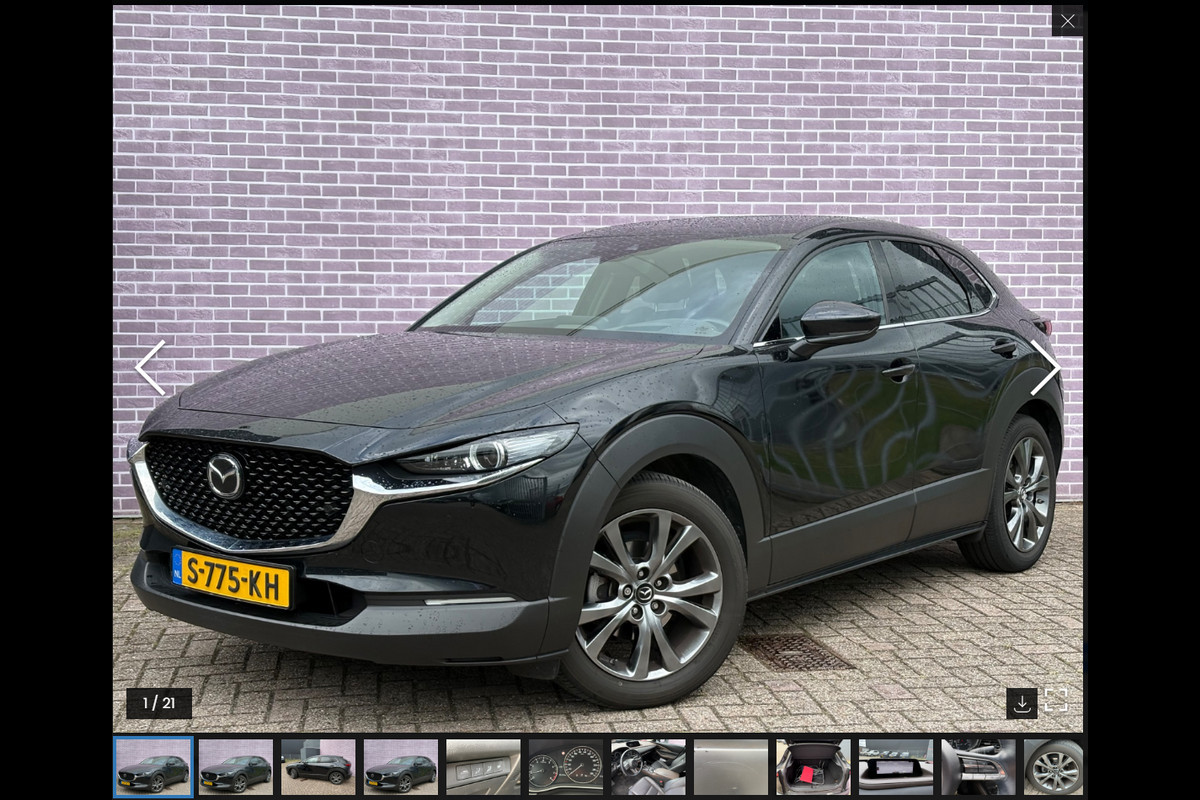 Mazda CX-30 2.0 e-SkyActiv-X M Hybrid Luxury 186 PK | Trekhaak | Ned. auto | dealer onderho