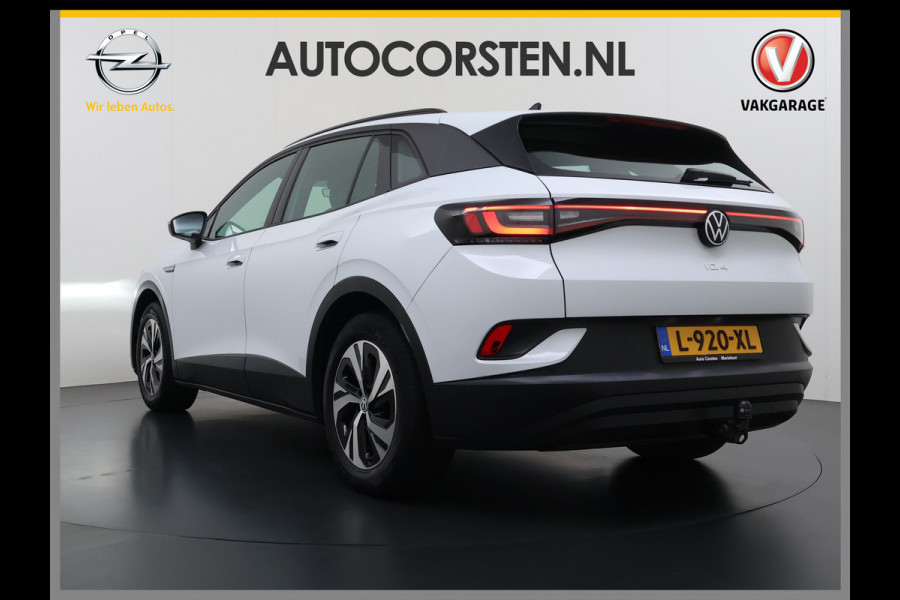 Volkswagen ID.4 Pure 55kWh SOH 89% Trekhaak Adap.Cruise Stoelverwarming Ecc Navi Apple Carplay Android Auto Isofix Lmv Led Bluetooth Connected services Keyless start Rijstrooksensor 1e Eigenaar Origineel Nederlandse Auto