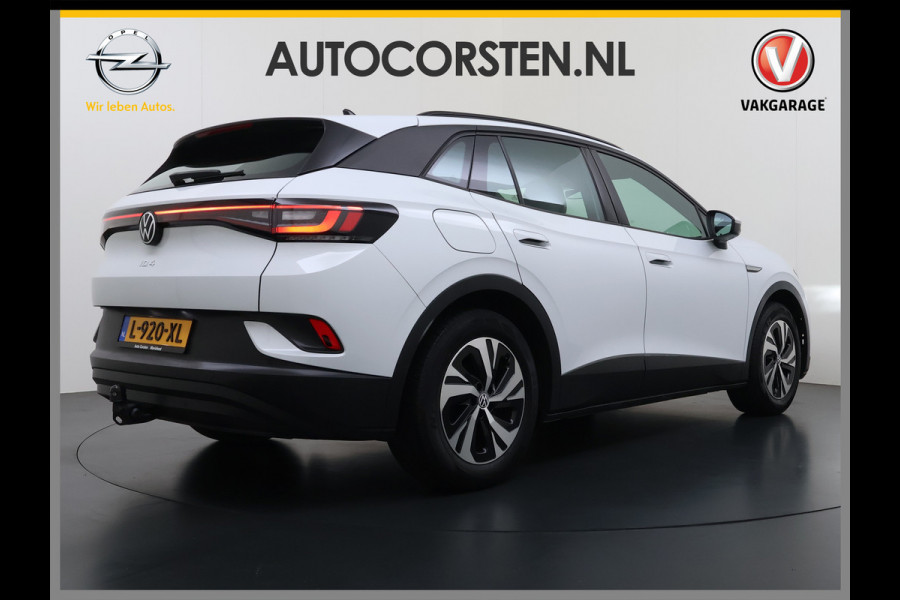 Volkswagen ID.4 Pure 55kWh SOH 89% Trekhaak Adap.Cruise Stoelverwarming Ecc Navi Apple Carplay Android Auto Isofix Lmv Led Bluetooth Connected services Keyless start Rijstrooksensor 1e Eigenaar Origineel Nederlandse Auto