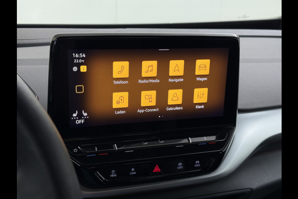 Volkswagen ID.4 Pure 55kWh SOH 89% Trekhaak Adap.Cruise Stoelverwarming Ecc Navi Apple Carplay Android Auto Isofix Lmv Led Bluetooth Connected services Keyless start Rijstrooksensor 1e Eigenaar Origineel Nederlandse Auto