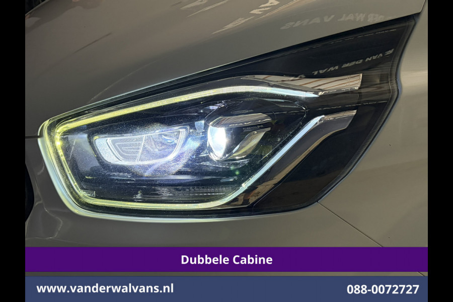 Ford Transit Custom 2.0 TDCI 131pk Automaat L2H1 Dubbele Cabine Euro6 Airco | 6-Zits | Camera | Apple Carplay | Adaptieve Cruisecontrol LED, Android Auto, Trekhaak, Stoelverwarming, Verwarmde voorruit, Parkeersensoren, Achterklep