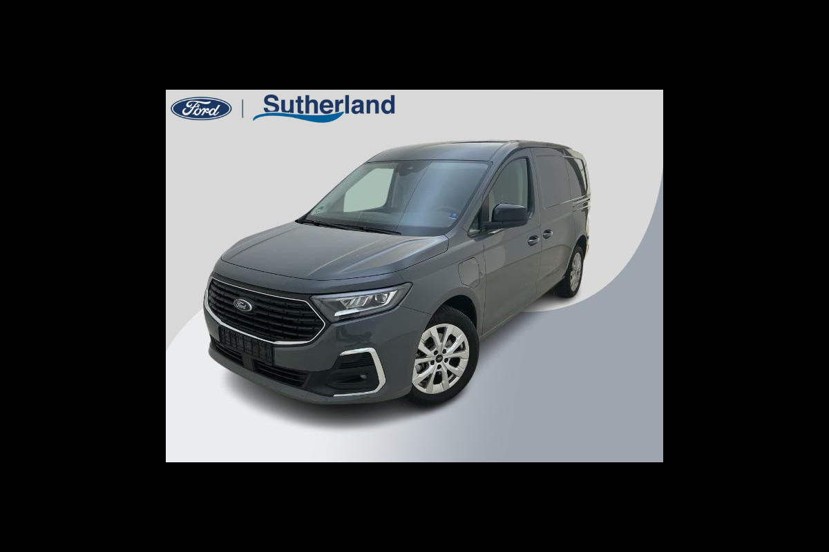 Ford Transit Connect 1.5 EcoBoost PHEV L2 Limited 150pk | Dubbele schuifdeur | Adaptieve cruise | Ruiten incl. wis/was achter | All Weather Banden | Stoel/stuur verwarming | Verlengde fabrieksgarantie tot 03-2029