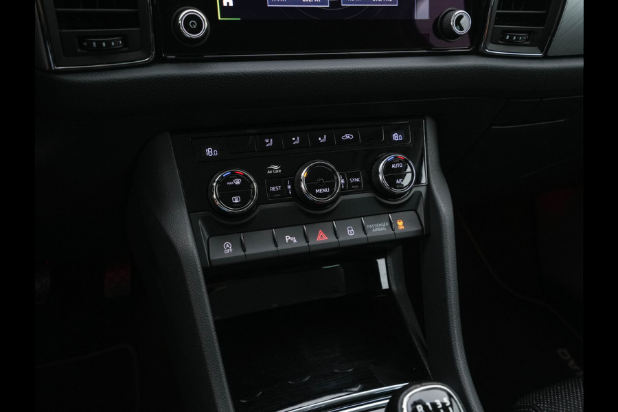 Škoda Kodiaq 1.5 TSI Business Edition (INCL-BTW) *LEATHER-FABRIC | FULL-LED | DIGI-COCKPIT | CAMERA | KEYLESS | DAB+ | NAVI-FULLMAP | SPORTSEATS | PRIVACY-GLASS | ECC | PDC | TOWBAR | CRUISE | 20''ALU*