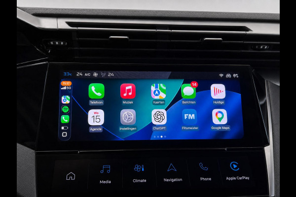 Peugeot 308 SW 1.6 Plug-in Hybrid 225 GT Camera Navigatie Apple Carplay Adaptive Cruise Control Stoelmassage Android Auto Camera Parkeersensoren  Stoelverwarming FULL LED Climate Control Virtual Cockpit Lichtmetalen velgen