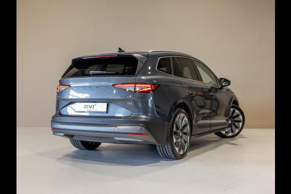 Škoda ENYAQ iV 80 SOH 91% / 204pk / Trekhaak / Panorama dak / Achteruitrij camera / Warmtepomp /
