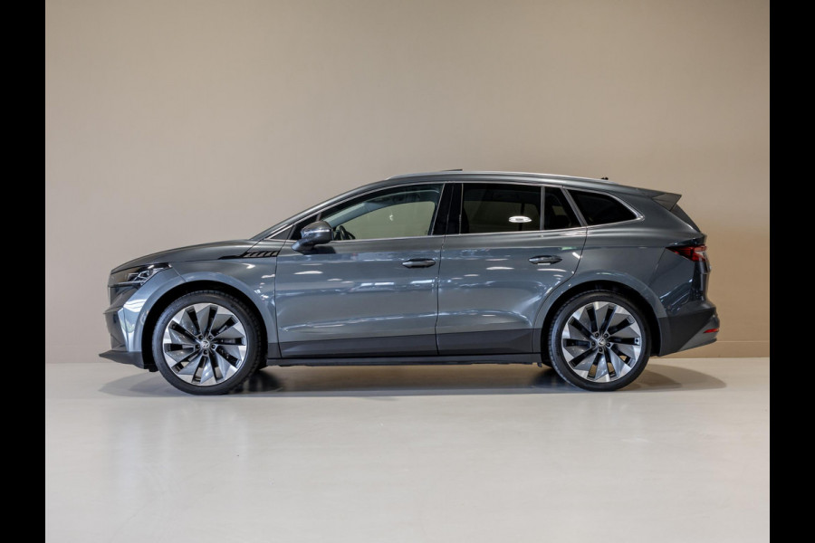 Škoda ENYAQ iV 80 SOH 91% / 204pk / Trekhaak / Panorama dak / Achteruitrij camera / Warmtepomp /