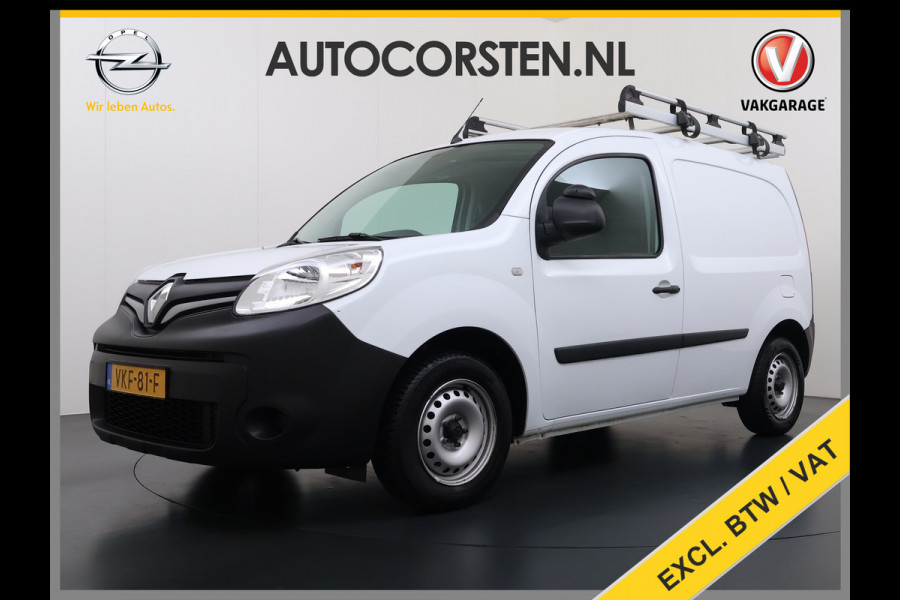 Renault Kangoo 1.5dCi 81PK Trekhaak Navi Euro 6 Imperiaal Airco Cruise Control Bluetooth Pdc Inbouwkasten Betonplex Vloer Wandbetimmering Schuifdeur 1e Eigenaar Origineel Nederlandse Auto