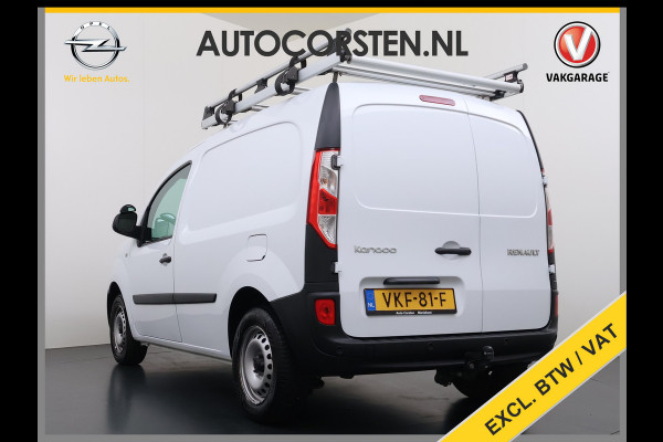 Renault Kangoo 1.5dCi 81PK Trekhaak Navi Euro 6 Imperiaal Airco Cruise Control Bluetooth Pdc Inbouwkasten Betonplex Vloer Wandbetimmering Schuifdeur 1e Eigenaar Origineel Nederlandse Auto
