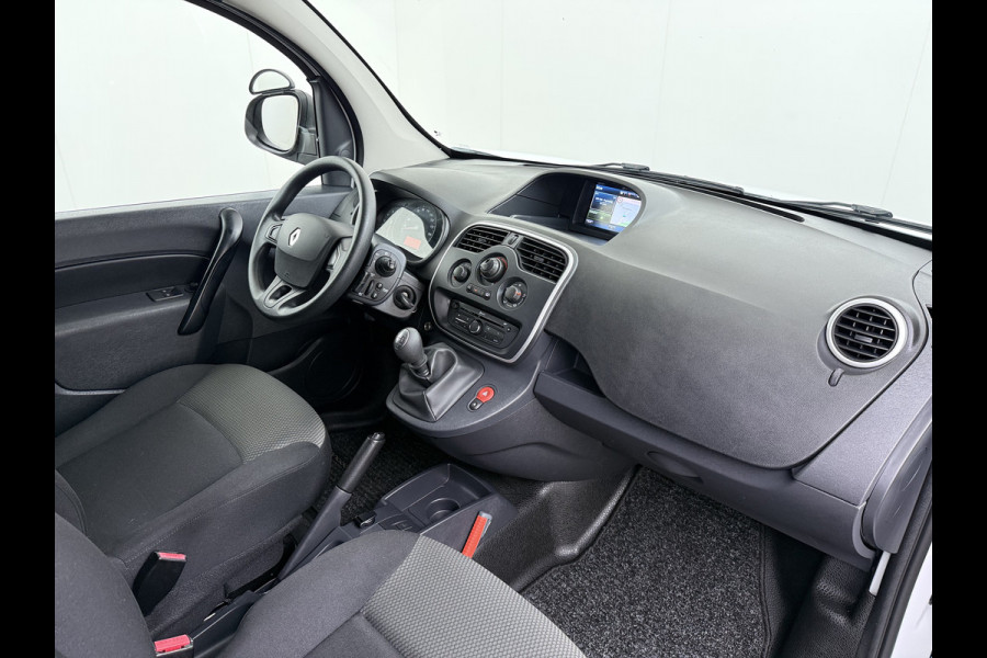 Renault Kangoo 1.5dCi 81PK Trekhaak Navi Euro 6 Imperiaal Airco Cruise Control Bluetooth Pdc Inbouwkasten Betonplex Vloer Wandbetimmering Schuifdeur 1e Eigenaar Origineel Nederlandse Auto