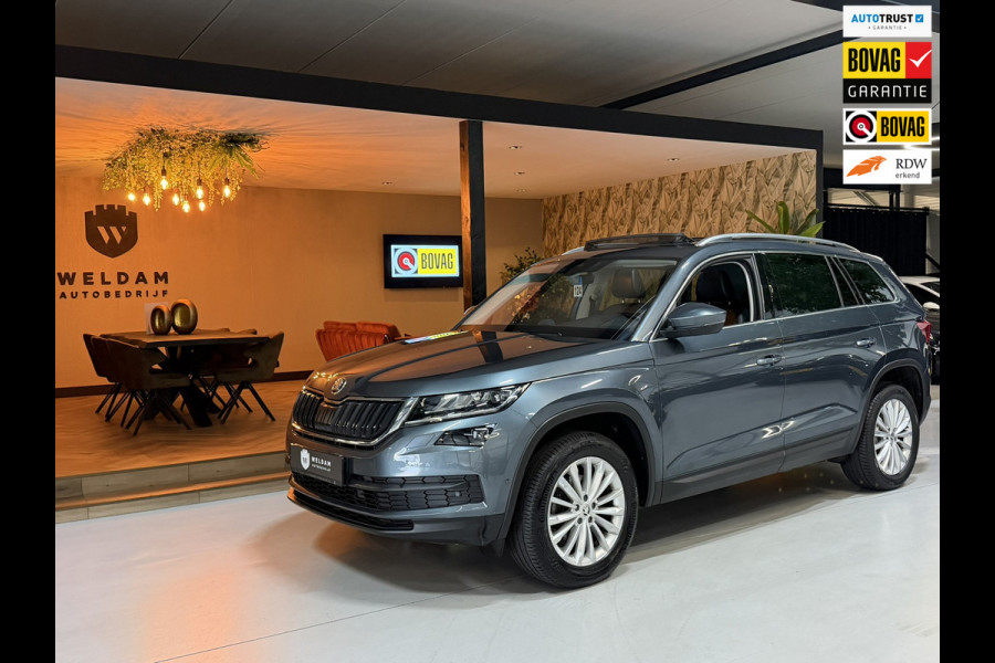 Škoda Kodiaq 1.5 TSI ACT DSG Business Edition|Pano|Elektr.Trekhaak|360 Camera|Leder Memory|ACC|1e Eigenaar|Rijklaar