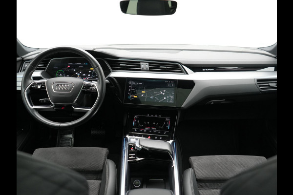 Audi e-tron 50 Quattro S Line 71 kWh 313pk Dealer O.H. | Panodak | Luchtvering | Head Up | Adaptive Cruise | Bang & Olufsen | Camera | Matrix LED | Alcantara Sportstoelen Memory & Verwarmd | Sfeerverlichting | Apple Carplay | Keyless | Blis |
