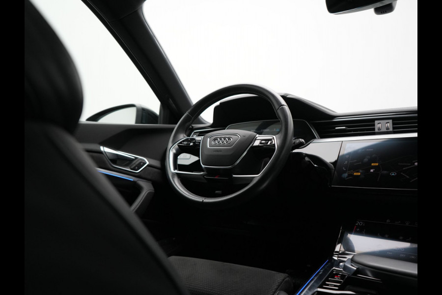 Audi e-tron 50 Quattro S Line 71 kWh 313pk Dealer O.H. | Panodak | Luchtvering | Head Up | Adaptive Cruise | Bang & Olufsen | Camera | Matrix LED | Alcantara Sportstoelen Memory & Verwarmd | Sfeerverlichting | Apple Carplay | Keyless | Blis |