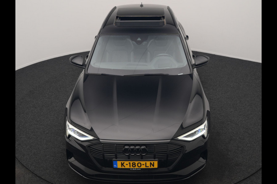 Audi e-tron 50 Quattro S Line 71 kWh 313pk Dealer O.H. | Panodak | Luchtvering | Head Up | Adaptive Cruise | Bang & Olufsen | Camera | Matrix LED | Alcantara Sportstoelen Memory & Verwarmd | Sfeerverlichting | Apple Carplay | Keyless | Blis |