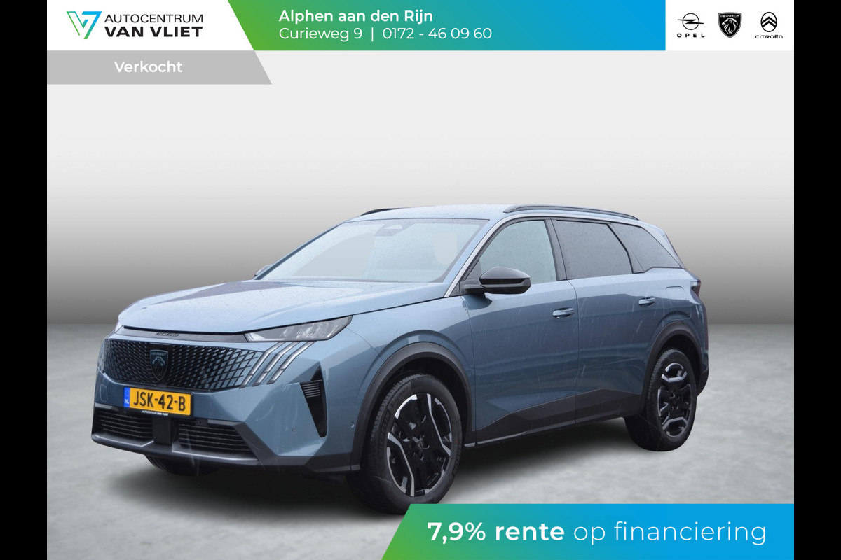 Peugeot 5008 1.6 Plug-in Hybrid 195 Allure 7p | 360 camera | navigatie | stoelverwarming | adaptieve cruise control