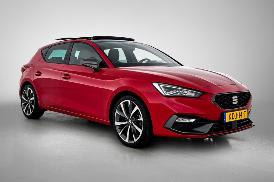 Seat Leon 1.5 TSI FR (Goed OndH, Panorama, Camera, Trekhaak, SfeerV, Elektrische stoelen, Etc)