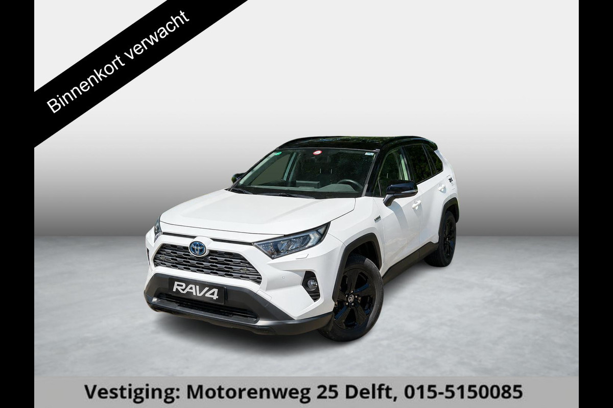 Toyota RAV4 2.5 HYBRID 4WD DYNAMIC PACK GARANTIE TOT 05-2031! SLECHTS 39.000 KM! 1650 KG TREKGEWICHT. STUUR & STOELVERWARMING . NAVIGATIE .PDC V & A .