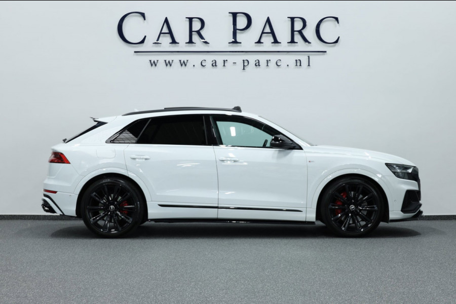 Audi Q8 55 TFSI e quattro 3x S-line BTW/MAXTON/LED/VIRTUAL/SFEER/PANO/B&O/HALF LEDER+S.VERWARMING/23" LMV/CAM/ACC/12 MDN GARANTIE!