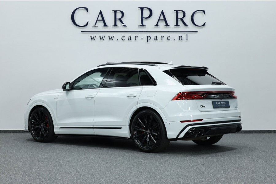 Audi Q8 55 TFSI e quattro 3x S-line BTW/MAXTON/LED/VIRTUAL/SFEER/PANO/B&O/HALF LEDER+S.VERWARMING/23" LMV/CAM/ACC/12 MDN GARANTIE!