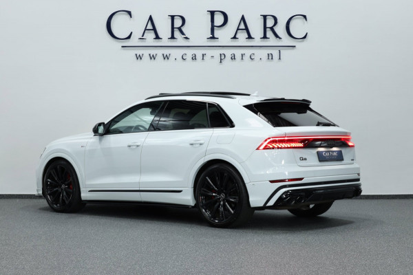 Audi Q8 55 TFSI e quattro 3x S-line BTW/MAXTON/LED/VIRTUAL/SFEER/PANO/B&O/HALF LEDER+S.VERWARMING/23" LMV/CAM/ACC/12 MDN GARANTIE!