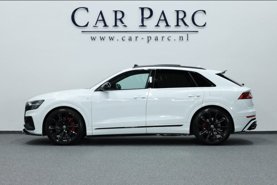 Audi Q8 55 TFSI e quattro 3x S-line BTW/MAXTON/LED/VIRTUAL/SFEER/PANO/B&O/HALF LEDER+S.VERWARMING/23" LMV/CAM/ACC/12 MDN GARANTIE!